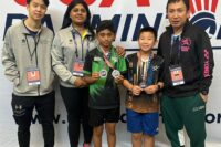 Aayush Jaladurgam & Kennedy Y Wu - Consolation 1st Place - Junior National 2024 Achievements - Plano, DFW, McKinney Badminton Center