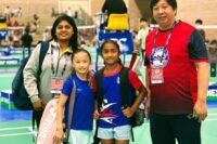 Calire QiuChen Li & Krishnavi Kasu - 1st Place - Junior National 2024 Achievements - Plano, DFW, McKinney Badminton Center